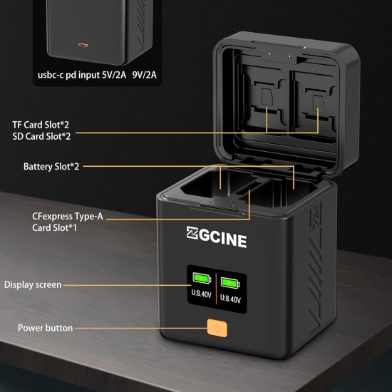 ZGCINE PS-FZ100 Charging Case